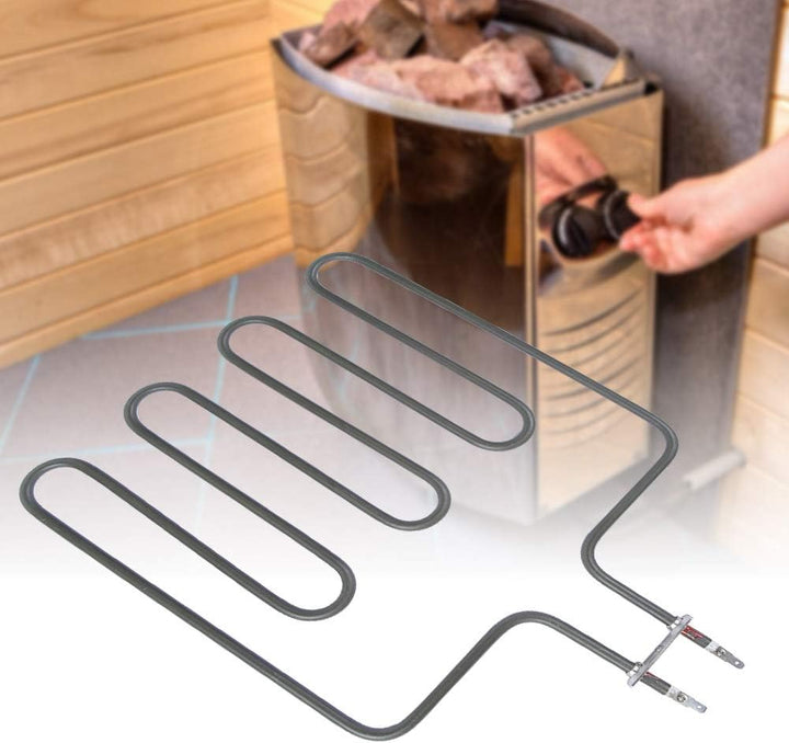 Sauna Heating Element Sauna Heating Element Stainless Steel Electric Heating Element for Sauna Stove Stainless Steel Straight Heat Sauna Heating Element Component (SCA-2000W)