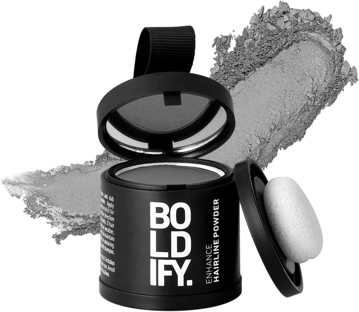 Hairline Powder - Root Touch up Hair Color for Gray Coverage - Bald Spot Concealing Hair Powder for Women and Men - 24-Hour Stain-Proof - Dark Brown