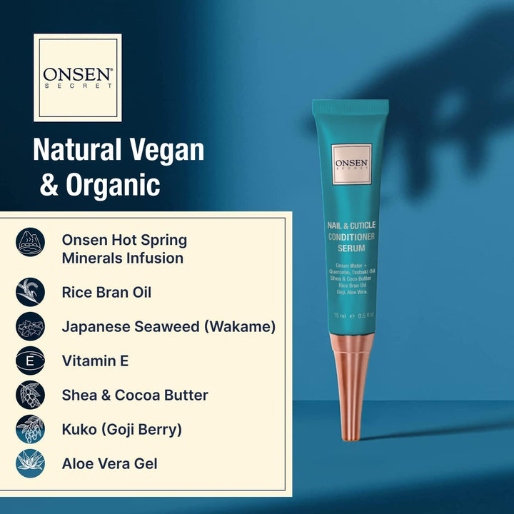 Nail & Cuticle Cream Treatment W/Japanese Tsubaki, Jojoba & Lavender Oil, Shea Butter - Strengthens Nails, Softens Cuticles - Daily Repair Care - 15Ml