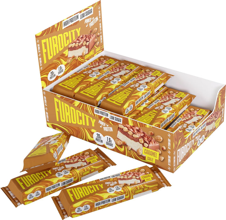 by Tyson Fury Protein Bars, Chocolate Fudge Brownie Flavour, Case of 15 X 60G Bars, 20G Protein per Serving, Low in Sugar, Pre and Post-Workout Snack