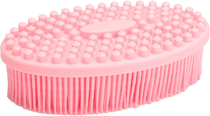 Silicone Body Scrubber Exfoliating Shower Bath Body Brush 2 Pack