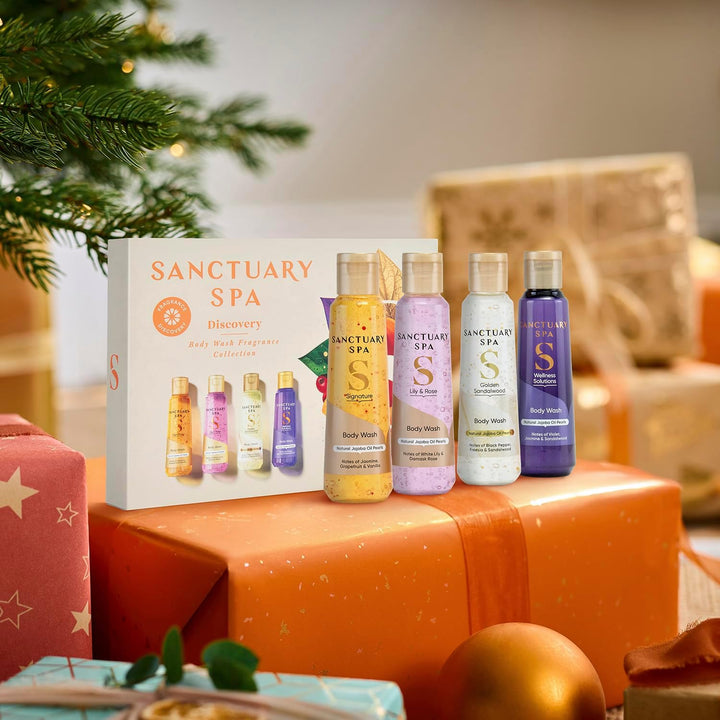 Spa Discovery Body Wash Collection – Luxury Multi-Scent Shower Gel Set for Women – Pamper & Refresh Bath Gift Set, Ideal for Self Care, Birthday & Christmas