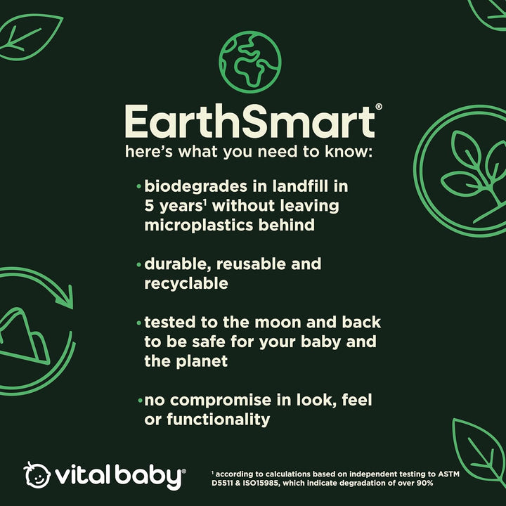 Protect Baby Care Kit, 10Pcs Baby Healthcare Essentials with Wipe Clean Travel Case, Hair Care, Thermometer, Nail Care & Nasal Aspirator, Earthsmart Biodegradable, Bpa-Free