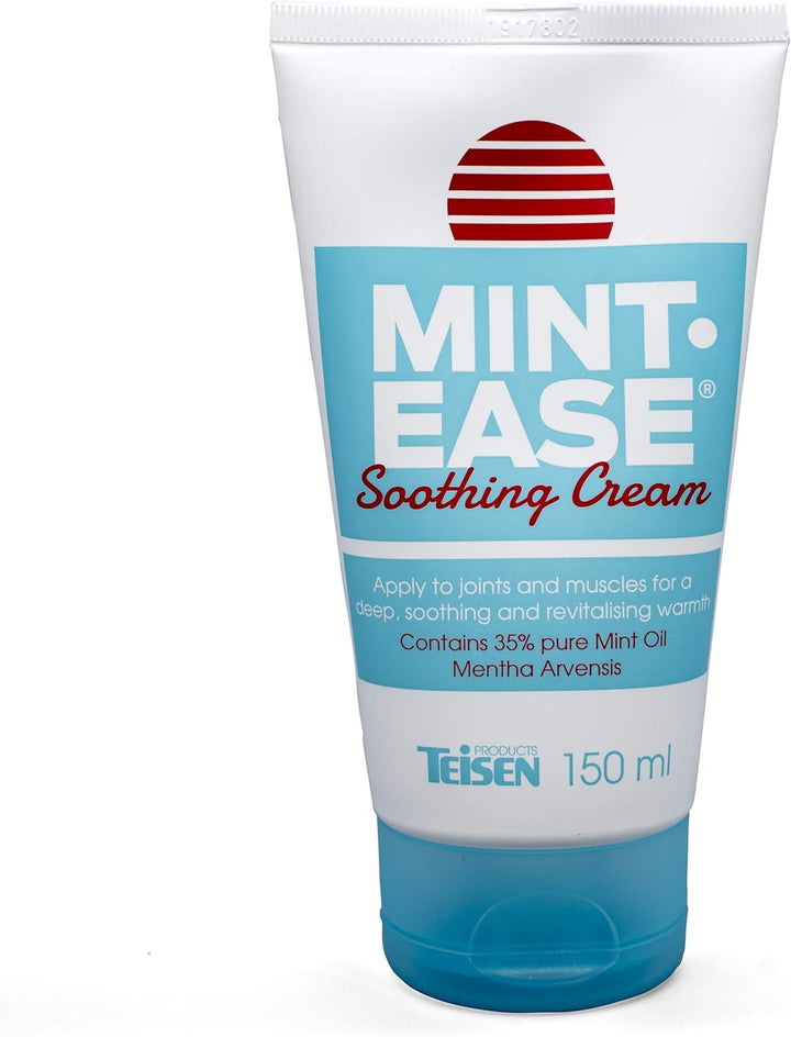 Teisen  Soothing Cream Muscle Rub - Natural High Strength Heating Muscle Cooling Gel for Shoulders Neck Back Joints Knees Feet Lower Back Revitalising Sports Menthol Massage Cream 150 Ml.