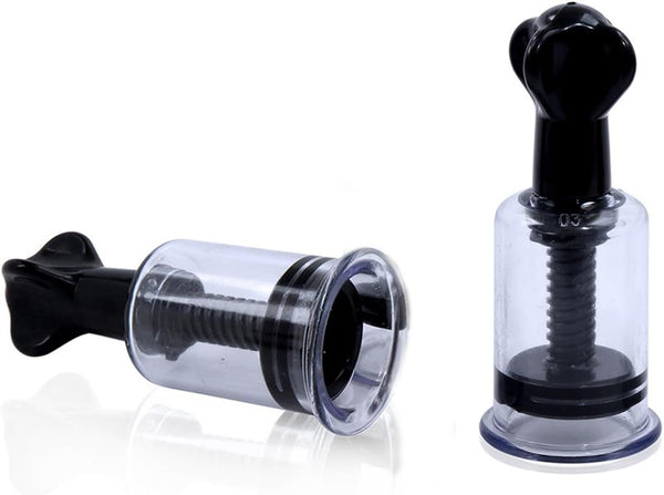 Cupping Set,Sucker, 2 Pcs Cupping Therapy Set,Vacuum Twist Suction Cupping,Vacuum Cupping Therapy,For Relaxation Pain Relief (Black, M)