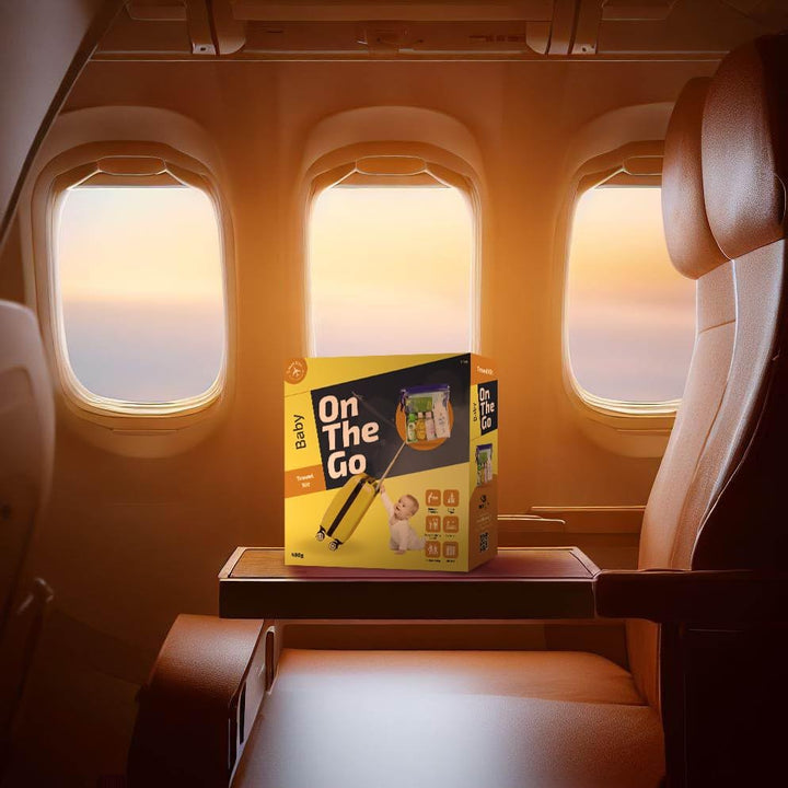 Baby Travel Toiletries Kit – 9-Piece Tsa-Approved Essentials Set for Infants & Toddlers – Compact & Airline-Friendly