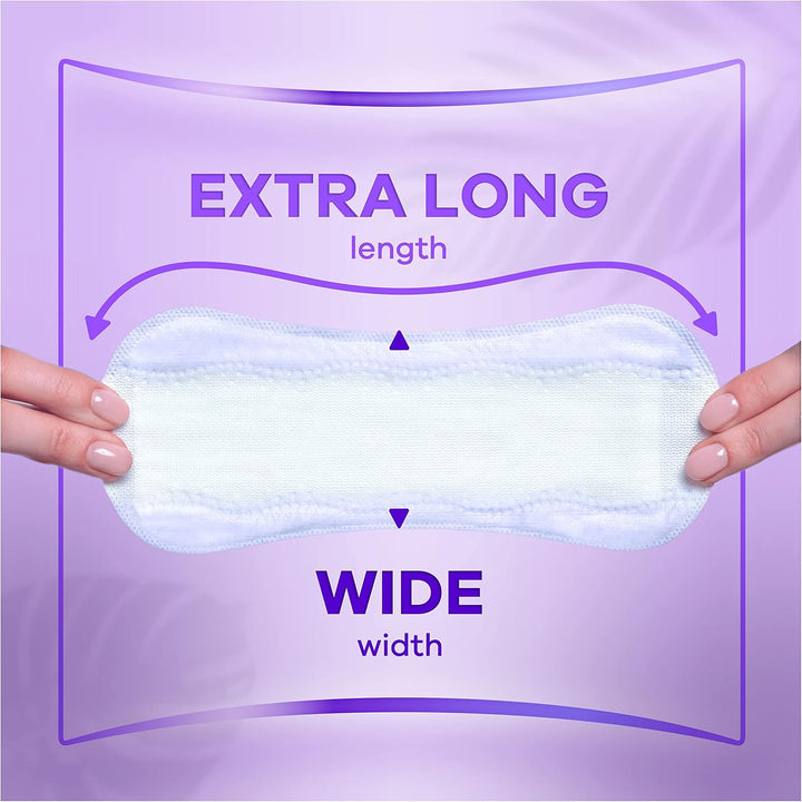 Daily Protect Extra Long Panty Liners 38 Liners, Odour Lock, Comfortable with Side Protection Barriers