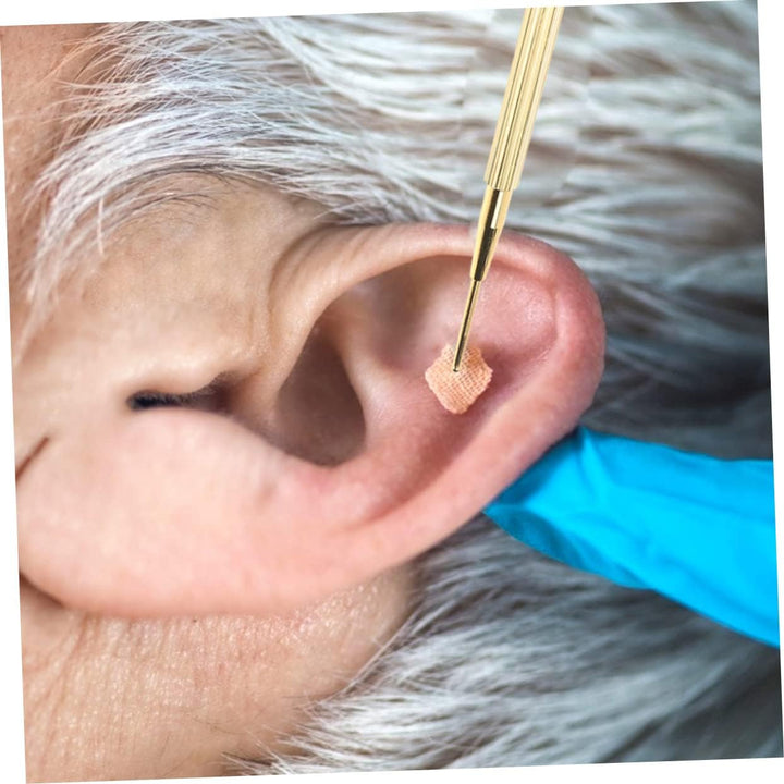 2Pcs Ear Point Detector Auricular Point Pen for Reflexology Tools Acupuncture Probe for Facial Reflexology Use Ear Seeds Acupuncture