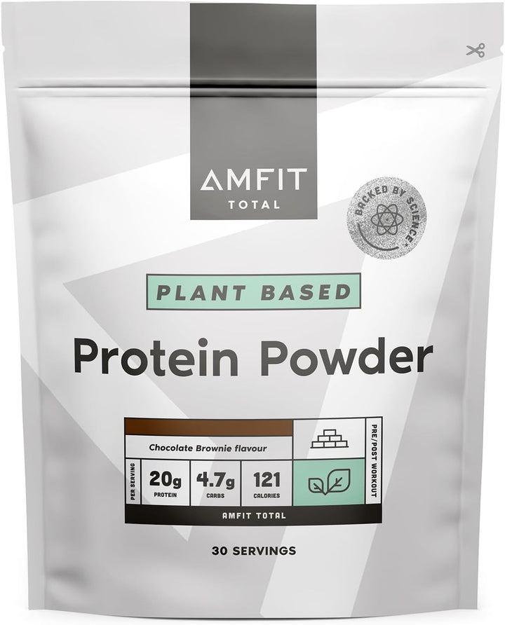 Plant Based Protein Powder, Chocolate Brownie, 900G