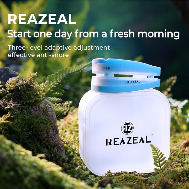 Anti Snoring Devices for Quiet Sleep: Snoring Aids for Men & Women - Adjustable Anti-Snoring Mouthpiece with One Replacement for Travel & Home Use