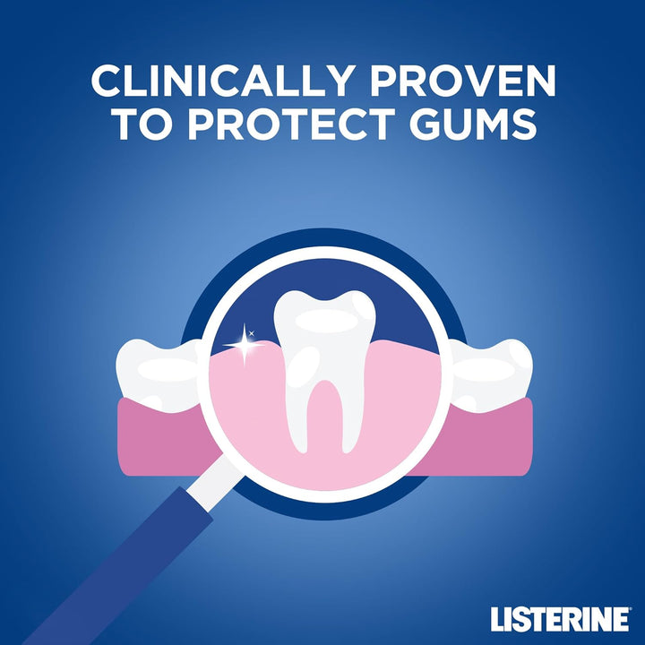 Total Care Stay White Mouthwash (1X 500Ml), 10-In-1 Benefit Mouthwash for Total Oral and Gum Care to Maintain a Clean and Healthy Mouth and Naturally White Teeth