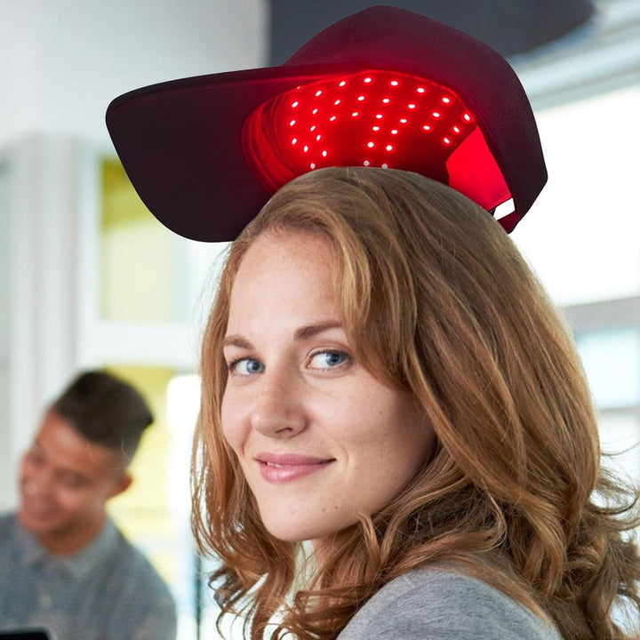 Red Light Therapys Cap for Hair Regrowth, Hair Loss Treatments Cap Growth Regrowth, 4 Modes Led Hair Growth Hat, Hair Loss Treatments for Men Woman with Thin, Strengthen Hair Roots Scalp Care