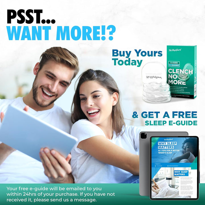 [Original] Mouth Guard for Clenching Teeth at Night [Pack of 4, Small & Large Sizes] – Custom Night Guards for Teeth Grinding – Nighttime Protection during Sleep for Men and Women