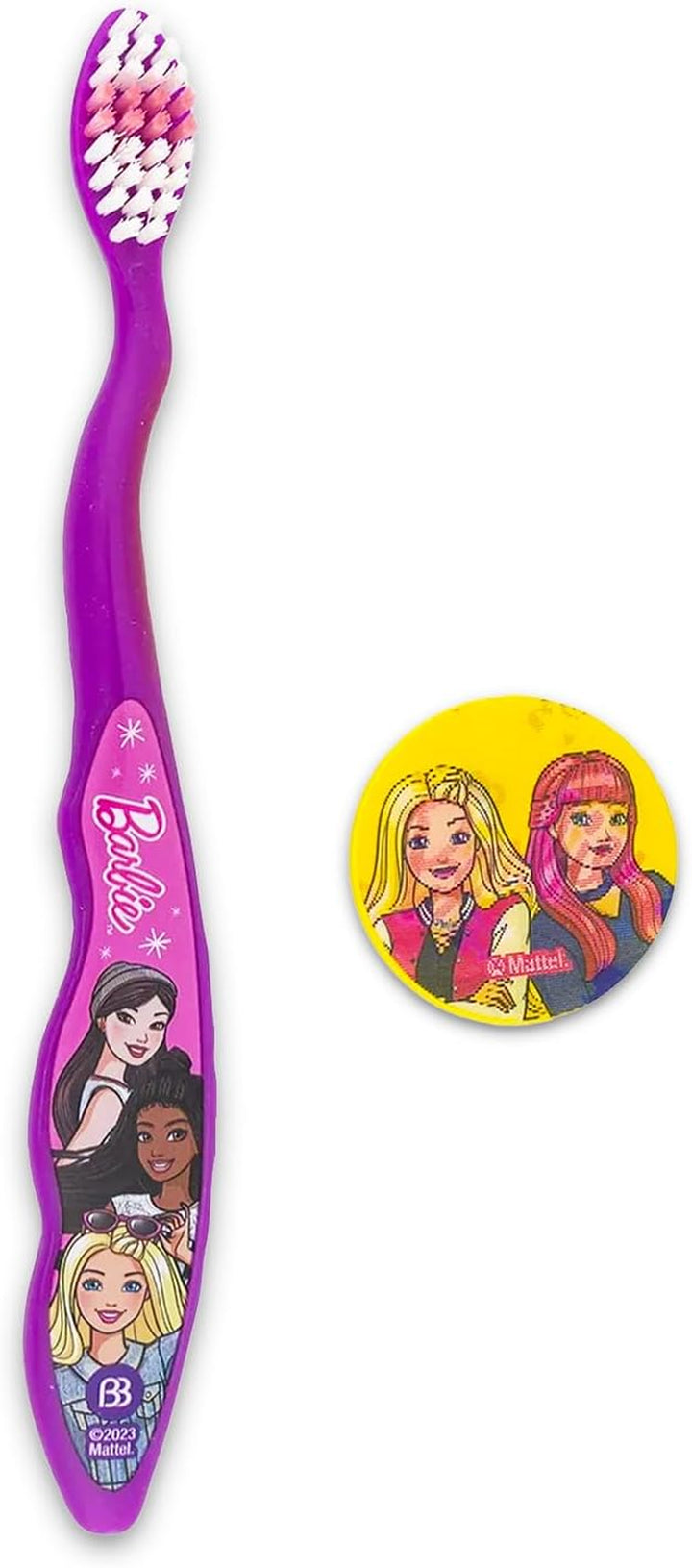 Oral Care Traveling Kit for Kids - Bundle with Toothbrush with Cover, Toothpaste, Floss Pack, Travel Bag, and More for Girls, Toddlers |  Toothbrush Set