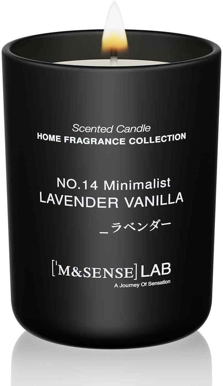 Natural Soy Candle Non Toxic Oud Wood Scented Candles for Home Small Jar Candles 150G 30 Hours Burn Time Minimalist Aromatherapy Candle Gift for Relaxation, Stress Relief,Mediation