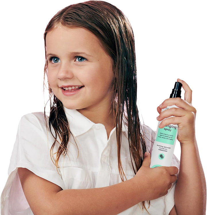 Detangling Spray for Kids - No Tangles, No Tears - Fresh Citrus Scent - Vegan & Cruelty Free Gentle & Quick Detangling