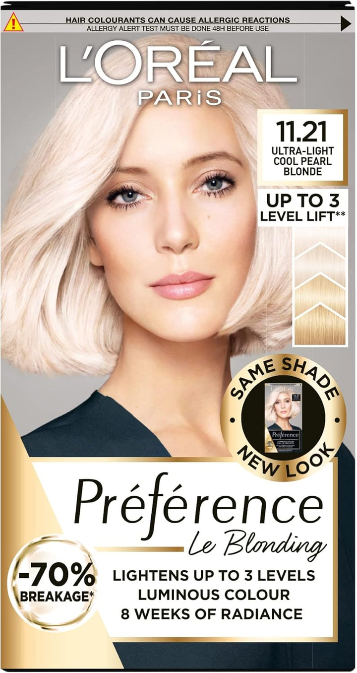 Paris Permanent Hair Colour, Long-Lasting Shine and Intense Colour, for up to 8 Weeks, Preference Vivids (Colorista), Bright Red 8.624, X1 Pack