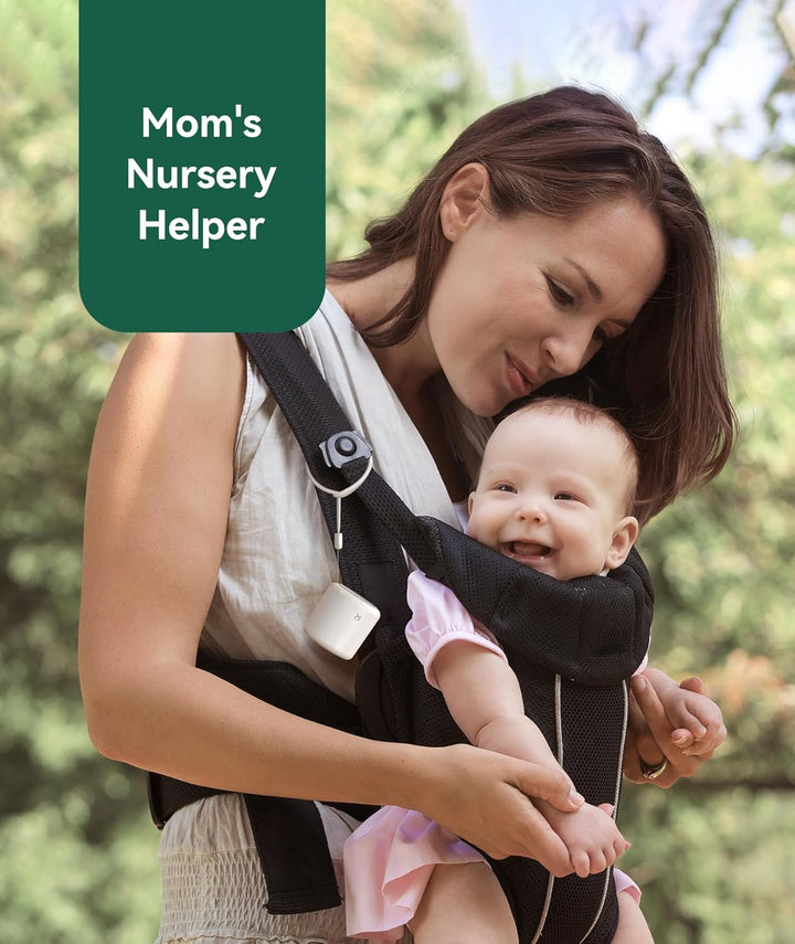 White Noise Machine - Portable Sound Machine for Baby & Adults, Upgraded 1000Mah Battery, 16 Soothing Sleep Sounds, 32 Volume Levels, Auto-Off Timers, Mini Sleep Aid for Travel Relaxation