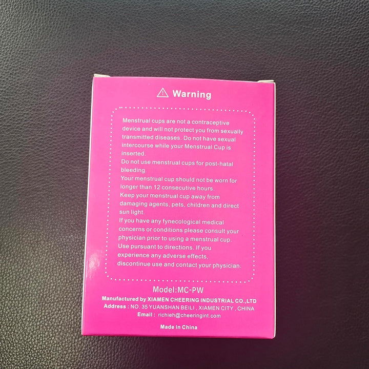 Reusable 2 Pcs Menstrual Cups with 1 Pc Silicone Cup and 1 Pc Storage Bag, Period Cup