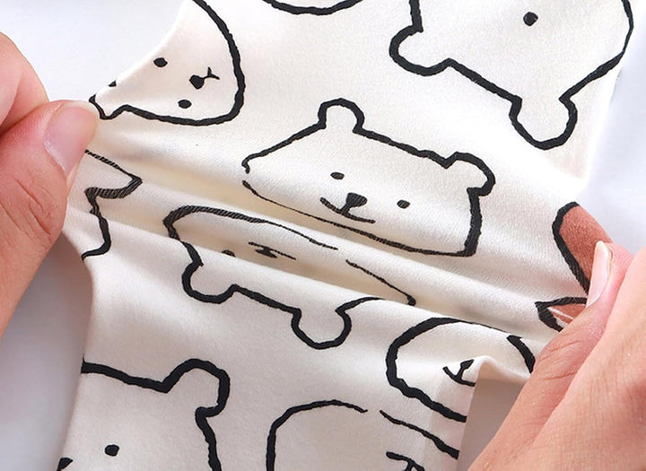 Soft and Cozy Girls Thermal Underwear Long Sleeve Top Pants Loungewear for Toddlers Kids