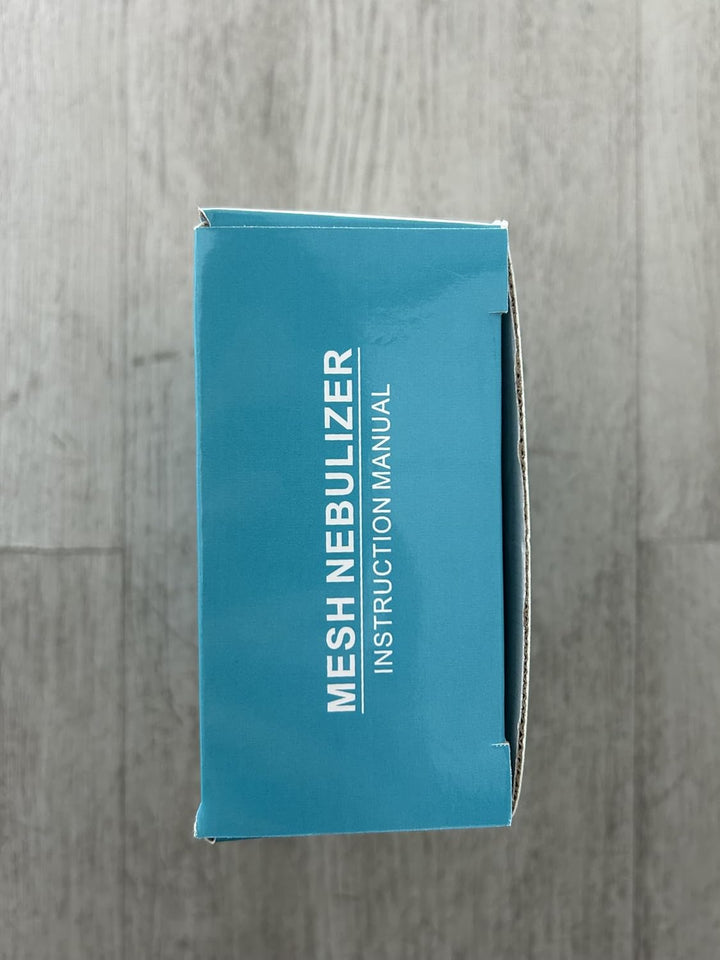 Nebuliser Machine for Adults, Rechargeable Portable Nebuliser for Adults & Kids, Silent Nebuliser for Kids with 2 Masks and Mouthpiece, Handled Nebulizer for Home (White)