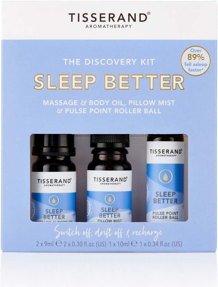 Aromatherapy - Sleep Better - Pulse Point Roller - Lavender, Jasmine & Sandalwood Essential Oils - 100% Natural Pure Essential Oils - 10Ml