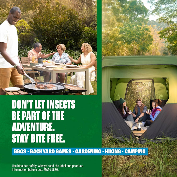 Dry Protect Insect Repellent (90Ml Spray Bottle) - DEET Free Mosquito, Midge & Biting Insect Repellent - up to 6 Hours Protection from Bites - Non Greasy, Lightly Fragranced Bug Spray