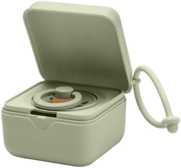 Liberty Pacifier Case with Strap, for Storing and Transporting Soothers, Can Hold up to Three Dummies, 100% BPA Free Food-Grade Material