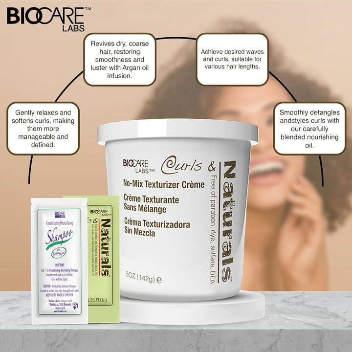 Texturizer Hair Softner Kit