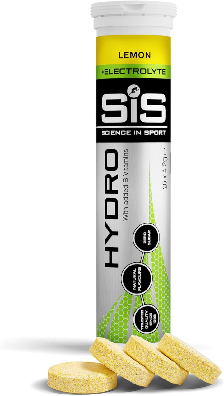 Hydro Electrolyte Tablets 20 Pcs. Pink Grapefruit – Vegan & Gluten-Free, Ideal to Promote Hydration and Maintain Electrolytes Balance (Packaging May Vary)