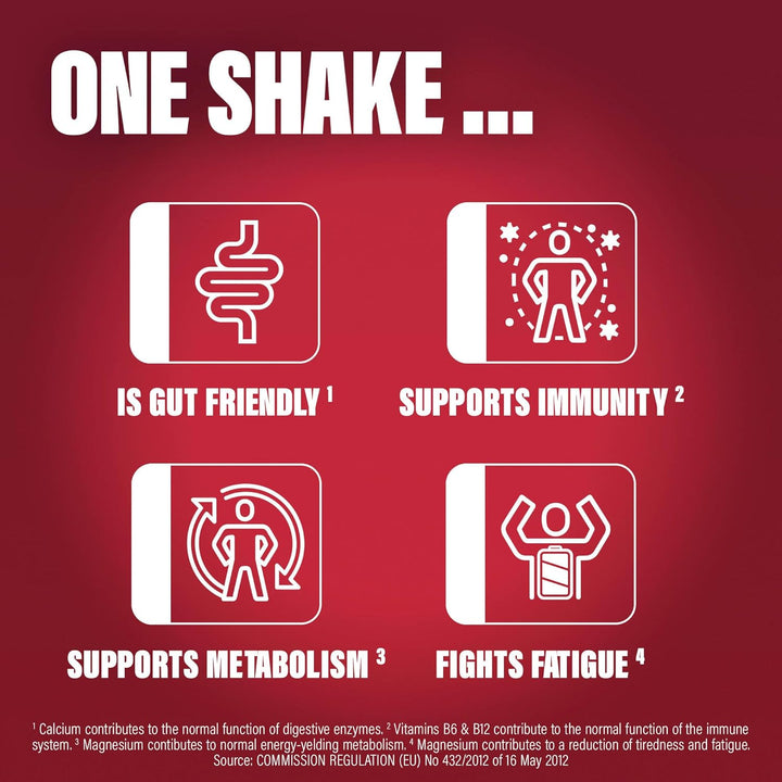 Meal Replacement Shake Weight Loss & Balanced Diet, Vitamins and Minerals, Low Calorie, High Protein, Strawberry Flavour, 16 Servings, 584 G, Packaging May Vary