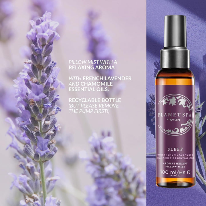 Planet Spa Sleep Pillow Mist 100Ml | Relaxing Aroma | Infused with French Lavender | to Help with a Good Night’S Sleep | Cruelty Free