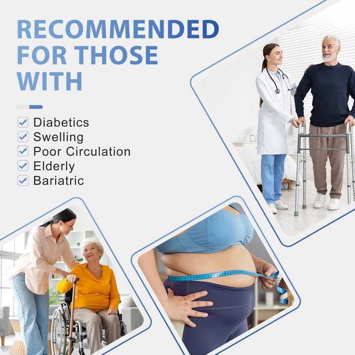 Diabetic Grip Socks for Men Women, Extra Wide Soft Top for Swollen Feet Ankles, Non-Slip Breathable Hospital Slipper Sock