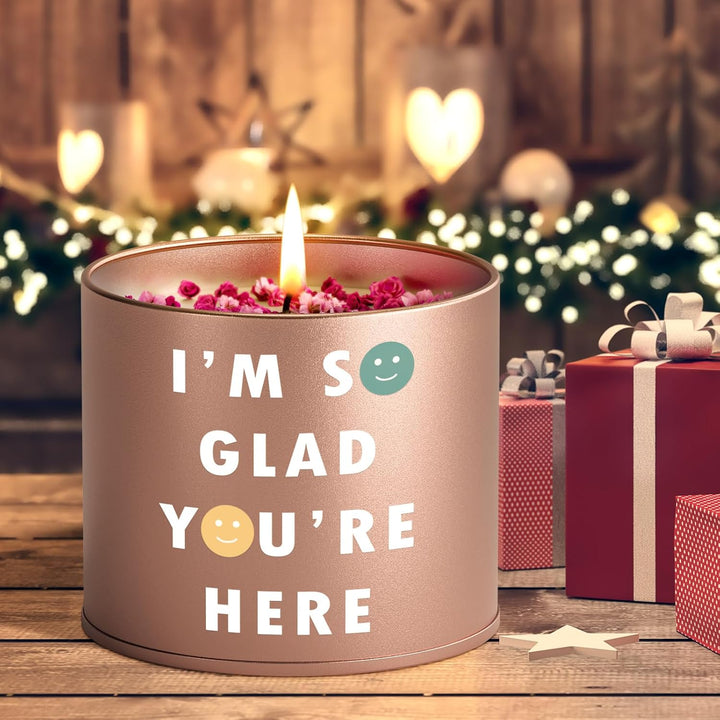 Gifts for Women, 9OZ Scented Candle, Gifts for Her Best Friend Friendship Sister Girlfriend on Birthday Christmas Anniversary