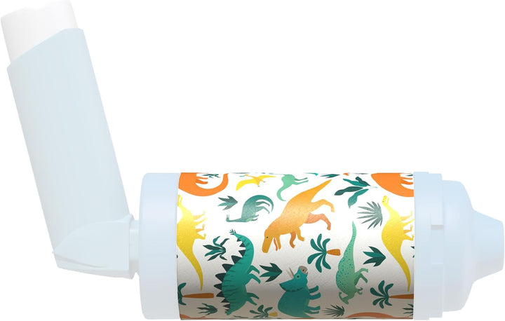 Spacer Cover in over 30 Designs – Vegan Leather Spacer Case for Kids and Adults – Handmade in England (Aint Easy Being Wheezy, Aerochamber plus Flow-Vu)