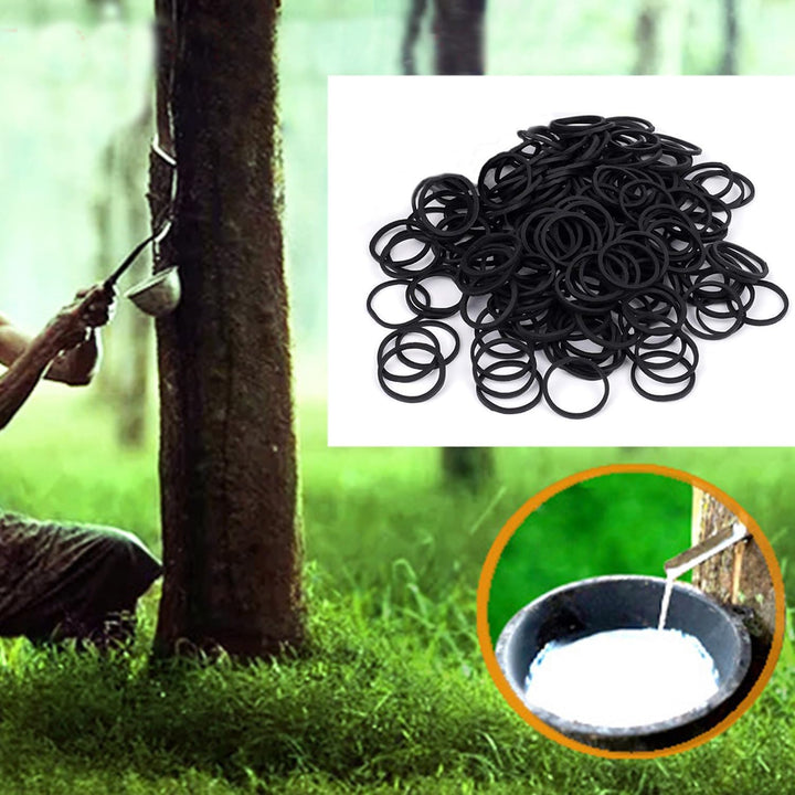 Black Elastic Hair Bands,500Pcs Small Hair Rubber Bands with Box,Mini Elastic Hair Bands for Kids Hair Braids Ponytail Hair, Wedding Hairstyle Etc.