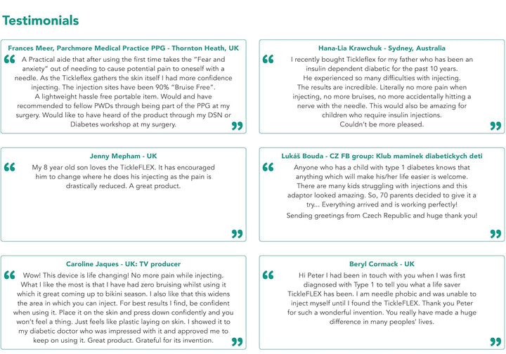 Takes the Worry, Pain and Stress Out of Injecting