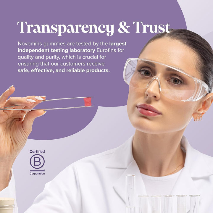 Kids Magnesium Gummies – 1 Month Supply – 546 Mg Magnesium Citrate Providing 60 Mg Elemental - Easy to Chew & Tastes Great - Alternative to Magnesium Glycinate – 30 Gummies -