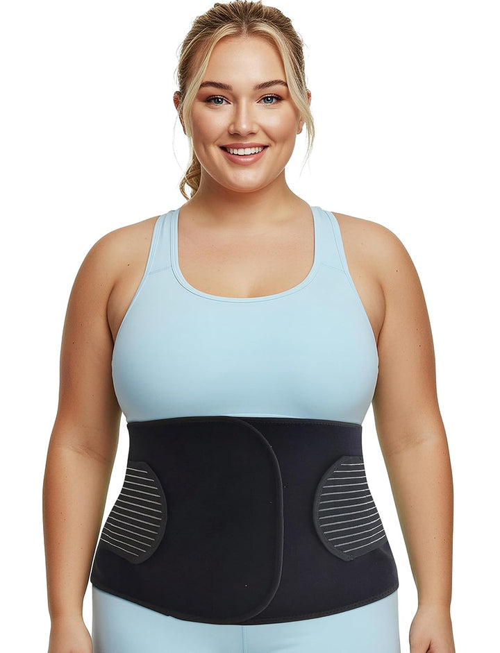 Plus Size Hernia Belt for Men & Women | Post Surgery Abdominal Binder Postpartum Belly Band Belly Wrap | Hysterectomy, Umbilical Inguinal Hernia | Belly Binder & Tummy Tuck (XXXL)