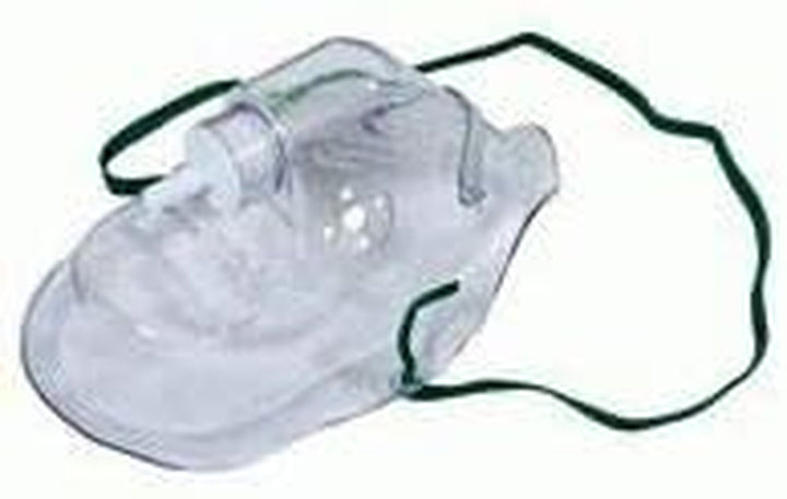 Home Oxygen Masks Medium Concentration Adult with 2.1 Metre Tube Tubing (3 Pack) | Comfortable Design, Secure Fit | Ideal for Home Oxygen Use | Dentist, Doctors, Care Homes