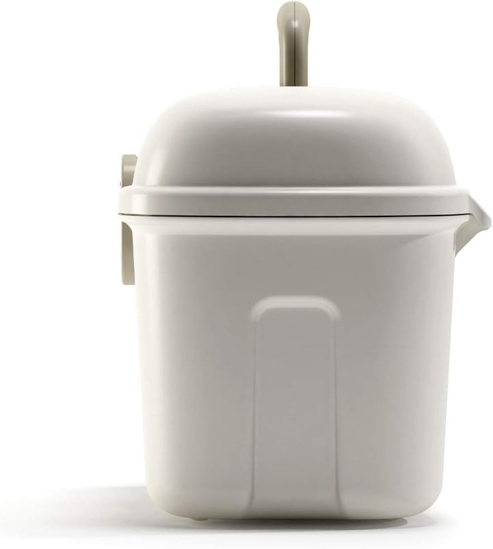 Beauty Care Carrying Case Baby Changing and Bath Box, Ivory