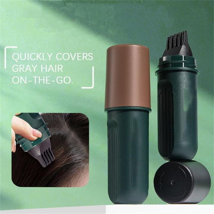 Hair Dye,Quick Cover Root Touch up Stick,Temporary Hair Dye Root Touch-Up Stick,Water No Mess for Women & Men (2 Color)