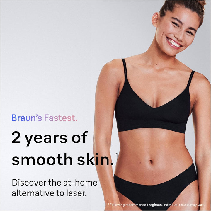 Smart IPL Skin I Expert, at Home Hair Removal, Alternative for Laser Hair Removal, Smart IPL with Exclusive Free App, Mini Face Shaver, 3 Heads, 2 Years of Smooth Skin, PL7249