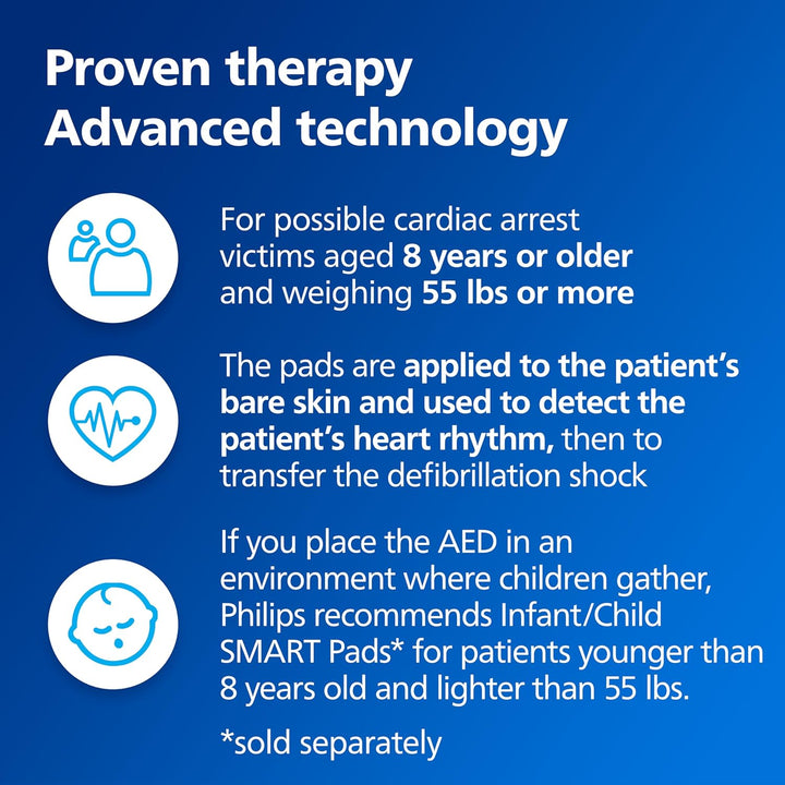 M5071A  Adult Smart Defibrillator Pad for  HS1 Defibrillator