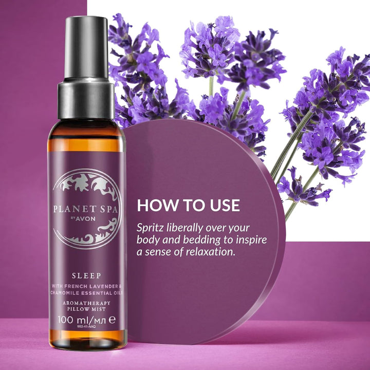 Planet Spa Sleep Pillow Mist 100Ml | Relaxing Aroma | Infused with French Lavender | to Help with a Good Night’S Sleep | Cruelty Free