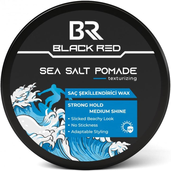 Sea Salt Paste for Men, 120Ml | Medium Hold with Beachy Texture | Matte Finish, Natural Volume & Lightweight Styling Wax | Water-Based, Easy to Wash Out