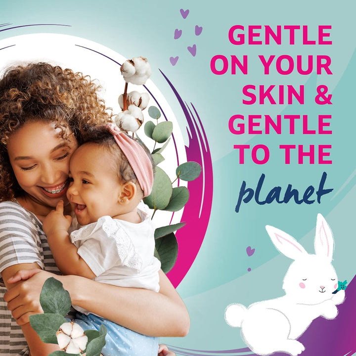 Baby Cotton Wool Oval Pads, Certified Organic, 100% Pure Cotton Wool, Soft and Absorbent, Gentle on Baby'S Delicate Skin, Dermatologically Tested, Ideal for Newborns, Pack of 50 Oval Pads