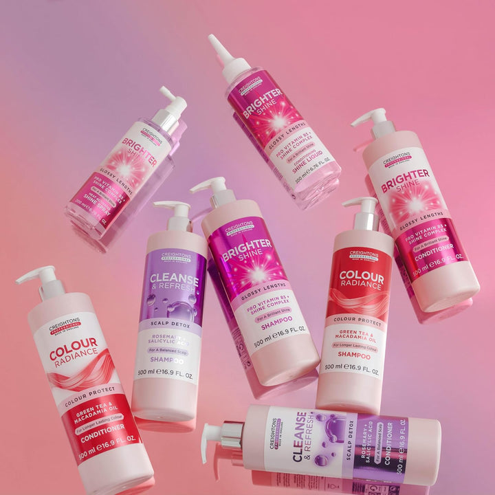 Professional Colour Radiance Conditioner 500Ml | Colour Protect Moisturising for Coloured Hair | Green Tea & Macadamia Oil | Long-Lasting Colour & Shine | Hair Care