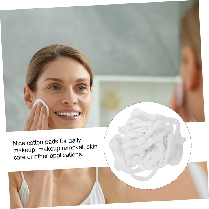 Disposable Salon Perm Cotton Strips with Central Rope for Easy Styling Highly Absorbent Hairdressing Cotton Coils for Perming and Dyeing for Professional Hair Treatments