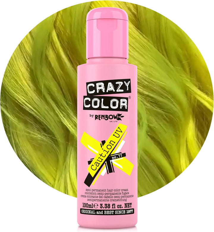 Vibrant Vermillion Red Semi-Permanent Hair Dye. Highly Pigmented Scarlet Red Conditioning & Oil Nourishing Vegan Formula | No Bleach or Ammonia | 100Ml